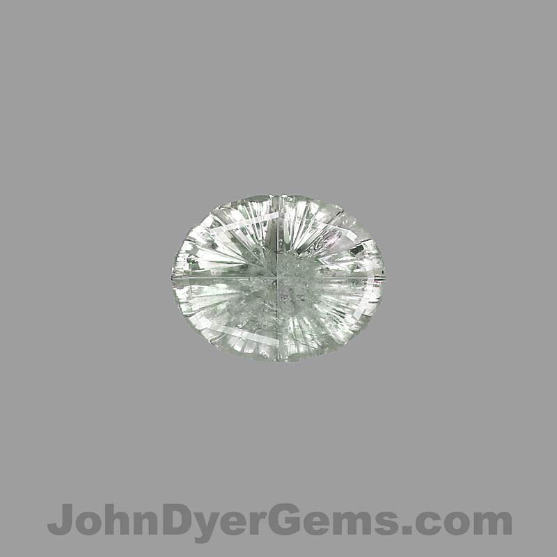 Light Green Montana Sapphire gemstone