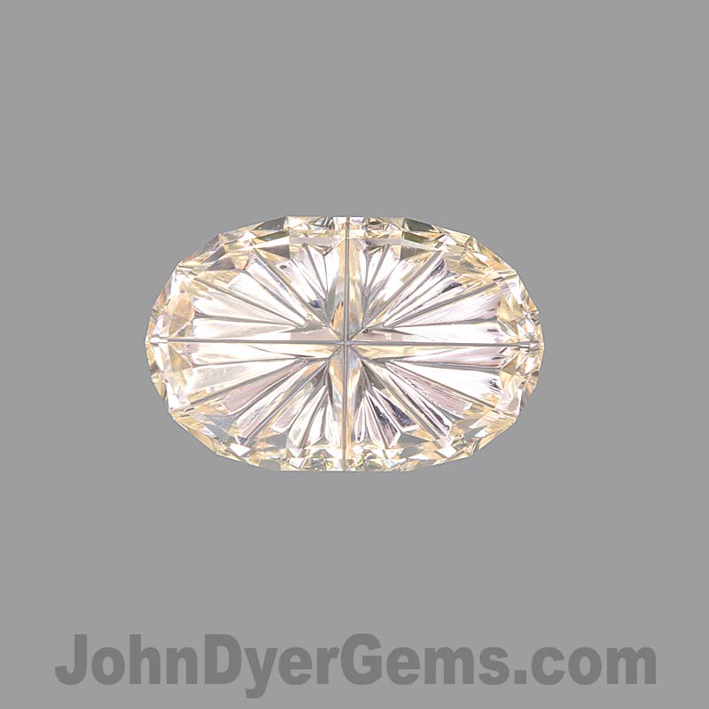 Light Yellow Unheated Sapphire gemstone