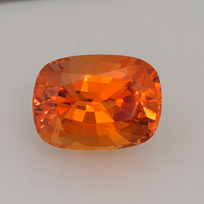 Orange Sapphire gemstone