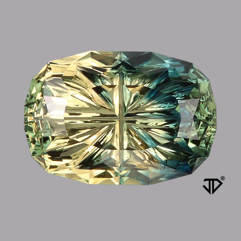 Parti Color Australian Sapphire gemstone