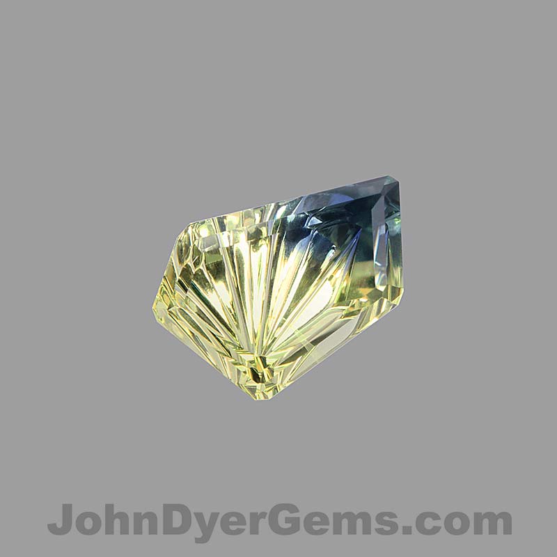 Parti Color Australian Sapphire gemstone