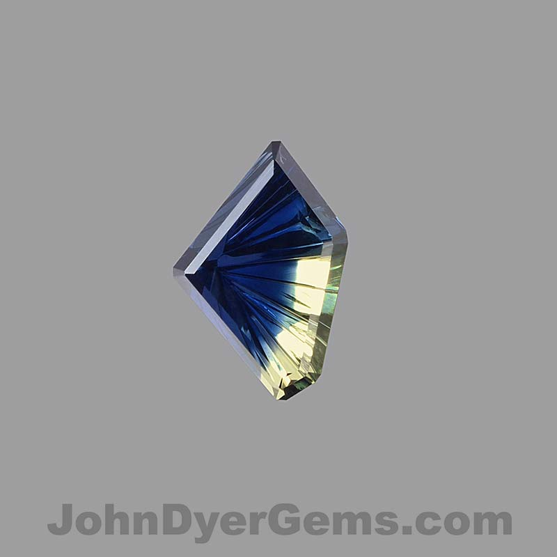 Parti Color Australian Sapphire gemstone