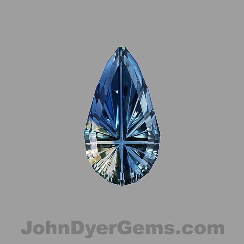 Parti Color Australian Sapphire gemstone