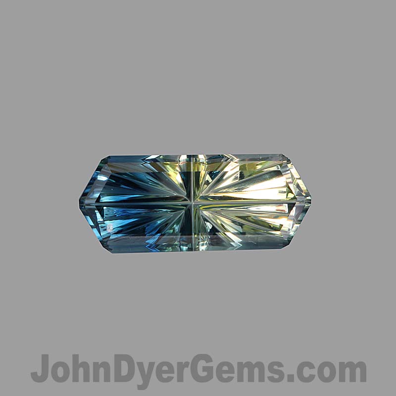 Parti Color Australian Sapphire gemstone