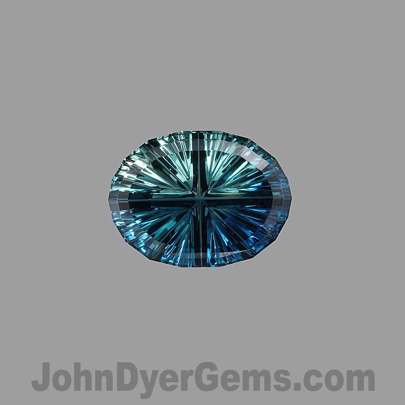 Parti Color Australian Sapphire gemstone