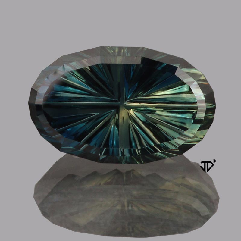 Parti Color Australian Sapphire gemstone