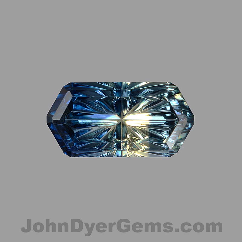 Parti Color Australian Sapphire gemstone