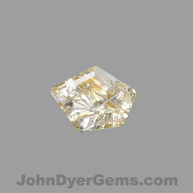 Parti Color Montana Sapphire gemstone