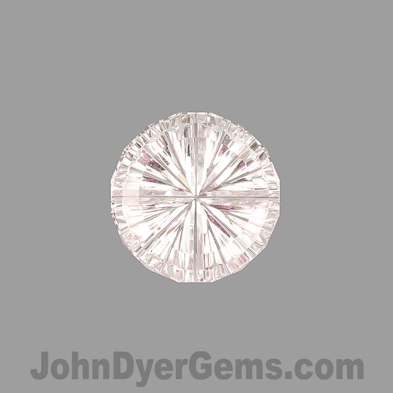 Pale Peach Sapphire gemstone