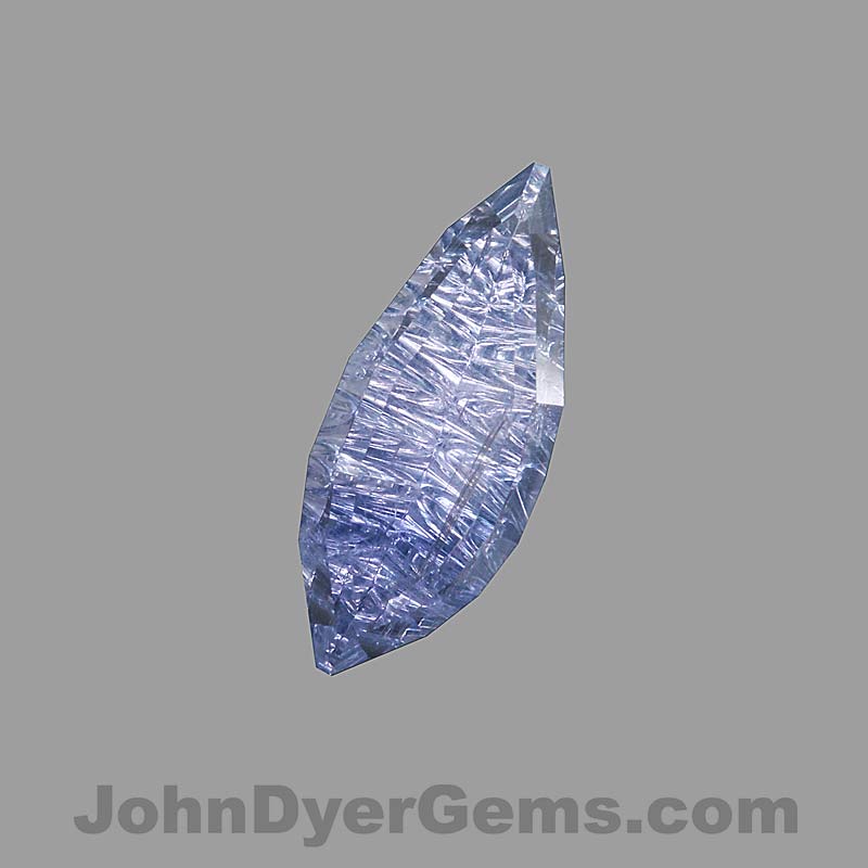 Purplish Blue Sapphire gemstone
