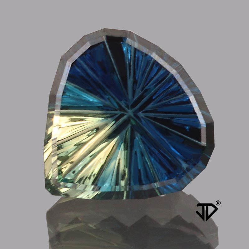 Parti Color Australian Sapphire gemstone