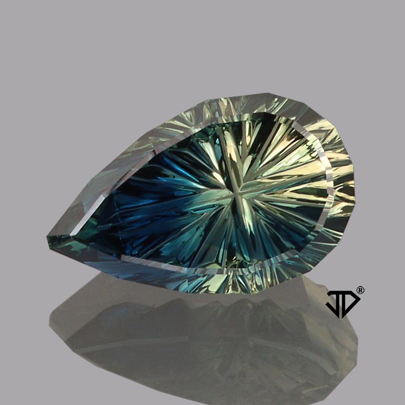 Parti Color Australian Sapphire gemstone