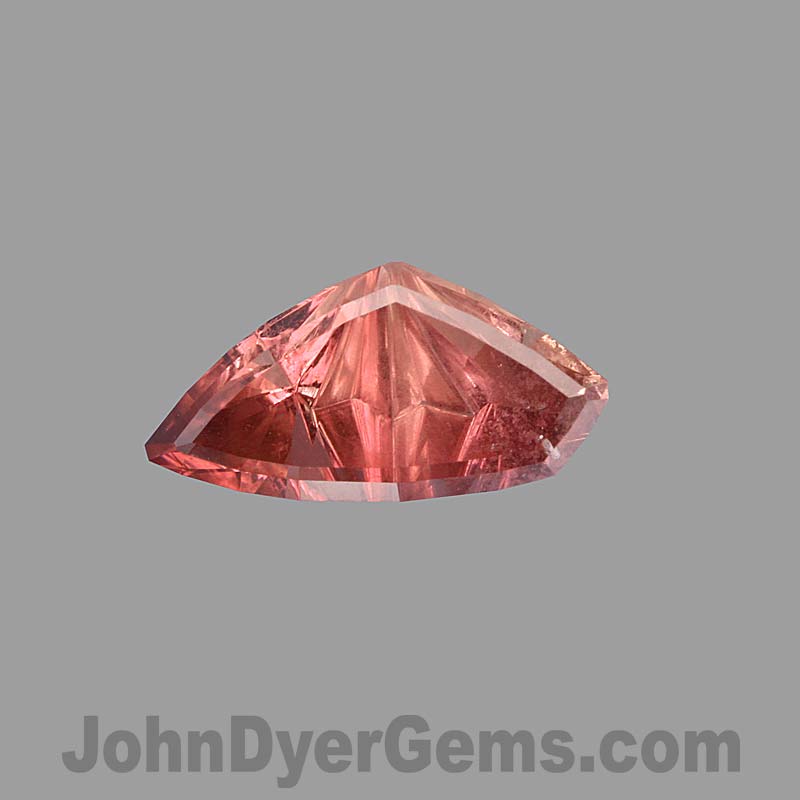 Red Orange  Sapphire gemstone