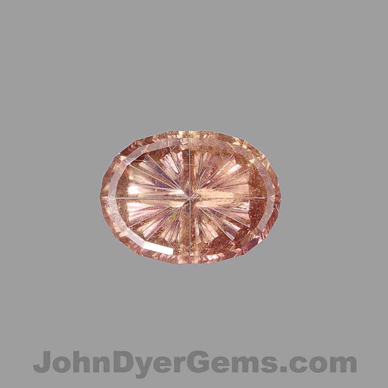 Red/Orange Sapphire gemstone