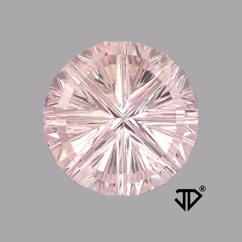 Peach Pink Sapphire gemstone