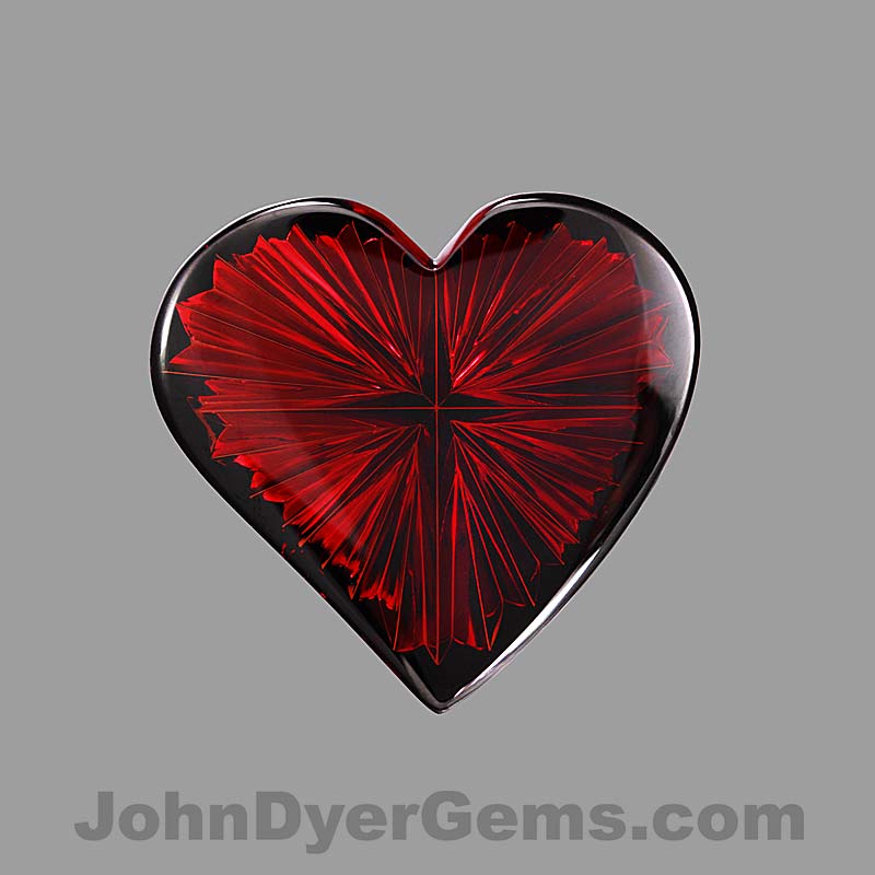 Red Spessartite Garnet gemstone