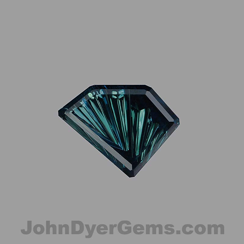 Teal Australian Sapphire gemstone