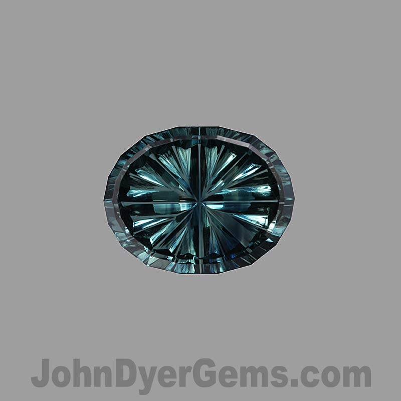 Teal Australian Sapphire gemstone