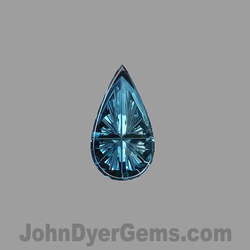 Teal Australian Sapphire gemstone