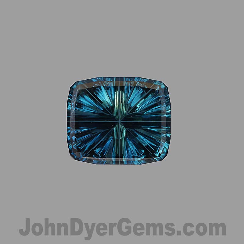 Teal Australian Sapphire gemstone