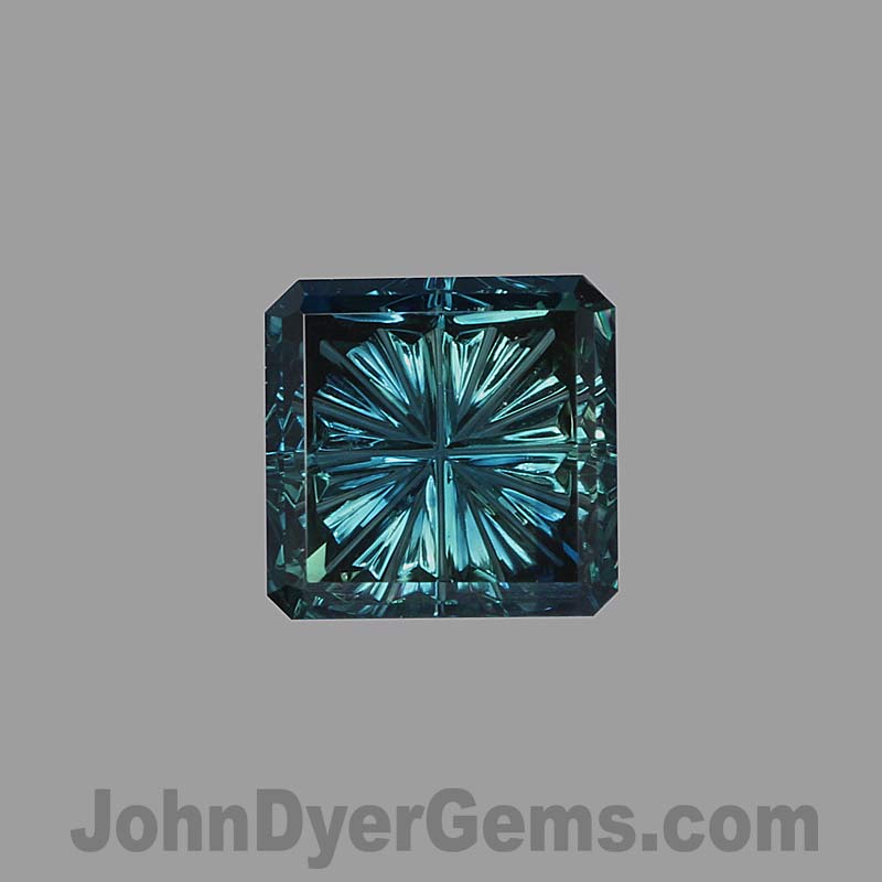 Teal Australian Sapphire gemstone