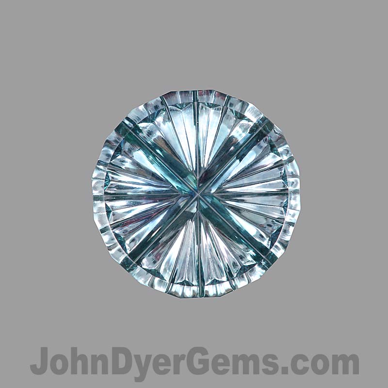 Teal Montana Sapphire gemstone