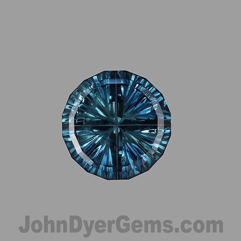 Teal Australian Sapphire gemstone