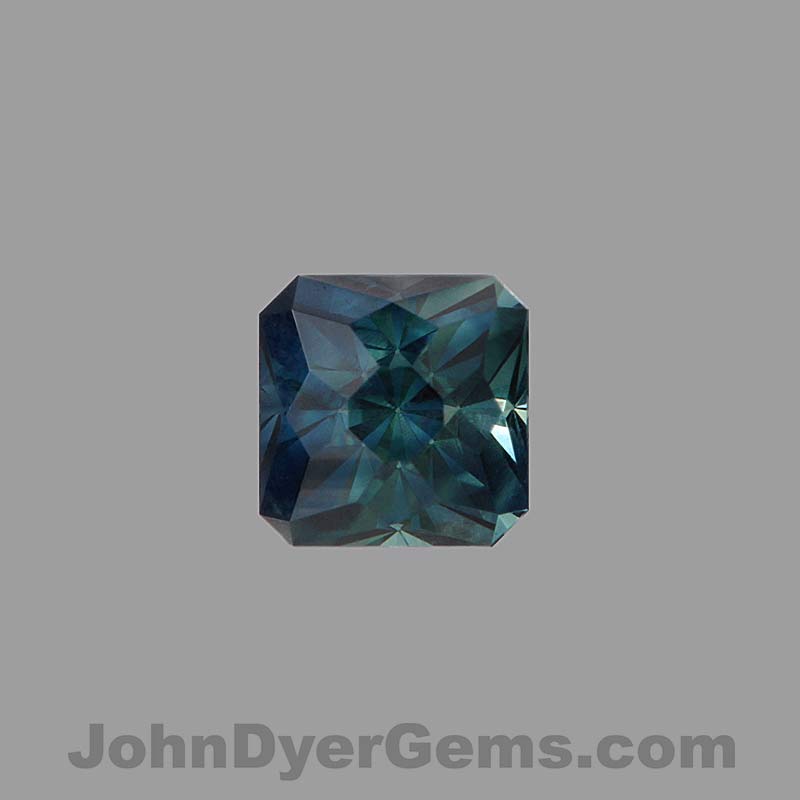 Teal Australian Sapphire gemstone