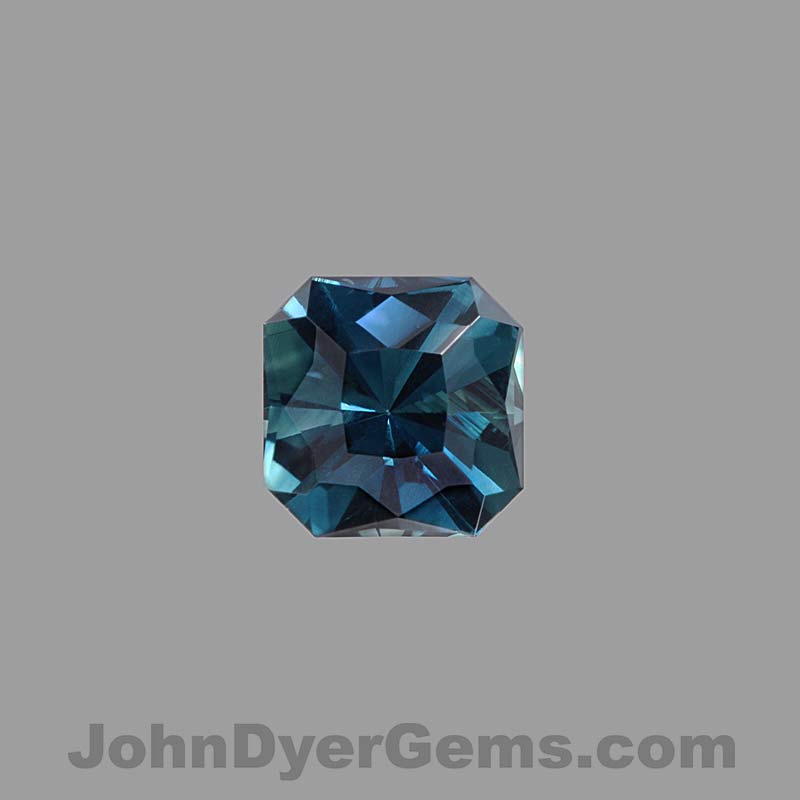 Teal Australian Sapphire gemstone