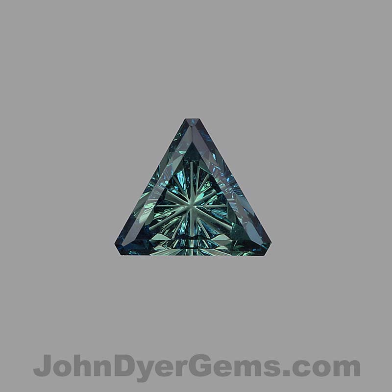 Teal Australian Sapphire gemstone