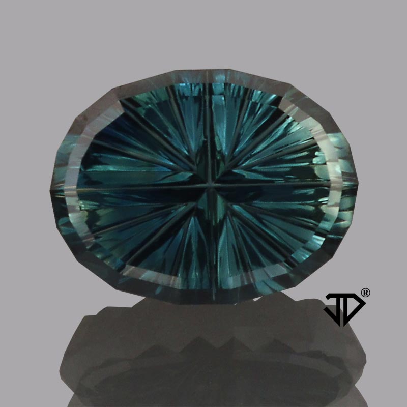 Teal Australian Sapphire gemstone