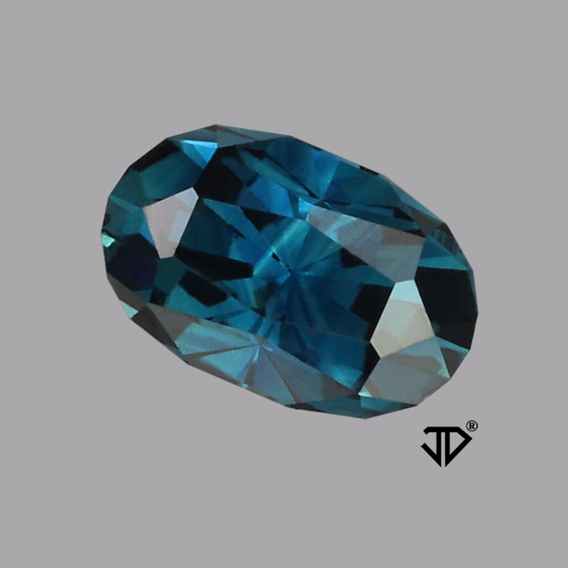 Teal Australian Sapphire gemstone