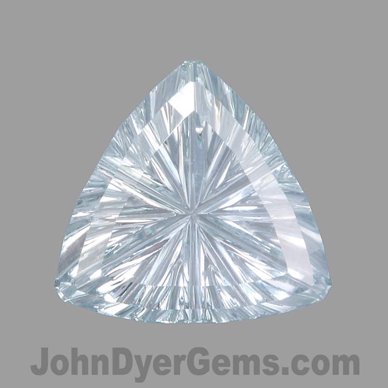 White Montana Sapphire Starbrite™ Cut 1.29 carats | John Dyer Gems