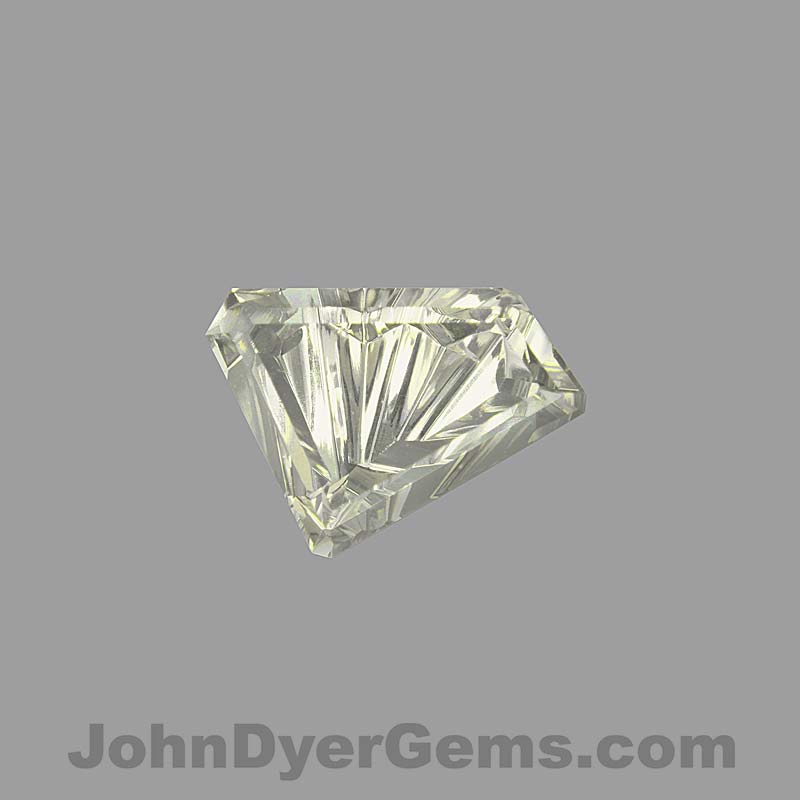 Yellow Green Montana Sapphire gemstone