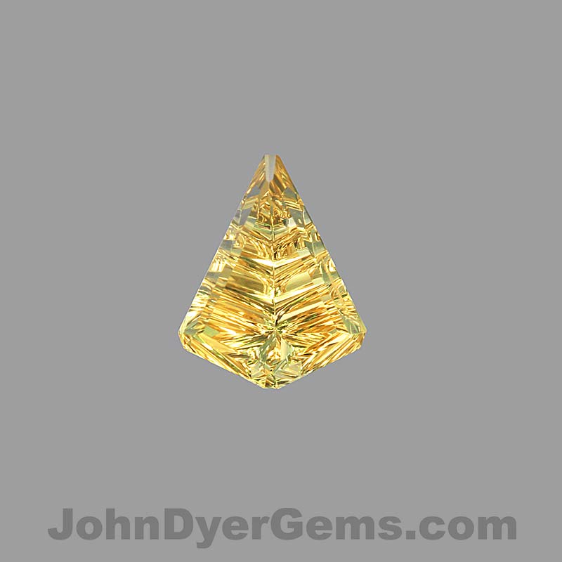 Yellow Australian Sapphire gemstone