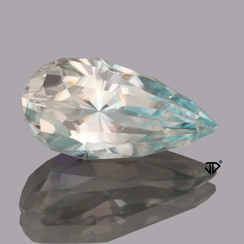Bicolor Zircon gemstone