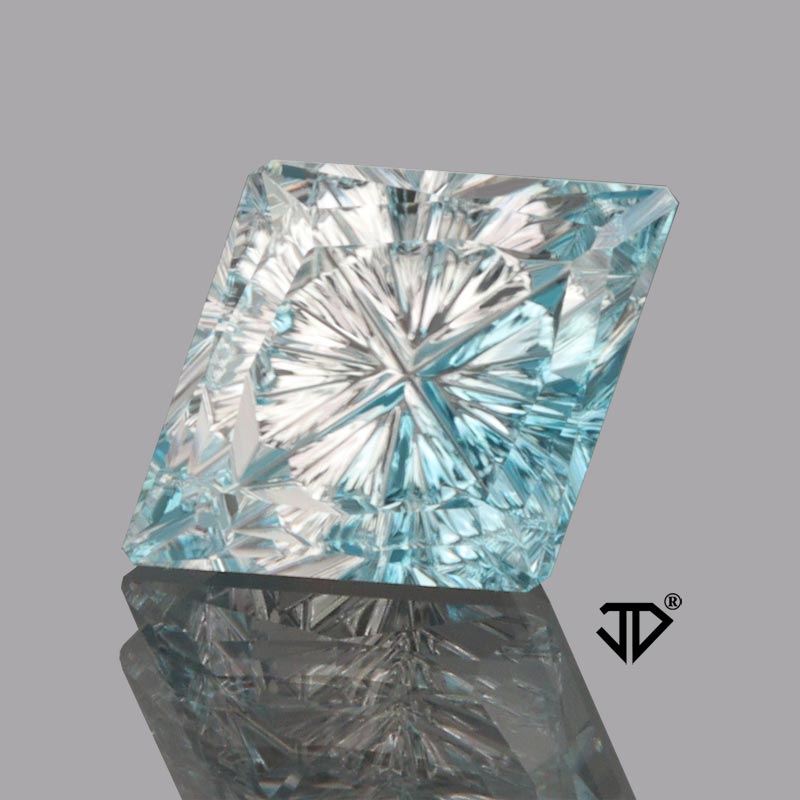 Bicolor Zircon gemstone