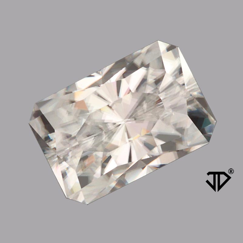 White Zircon gemstone