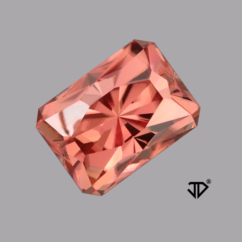 Pink/Brown Zircon gemstone