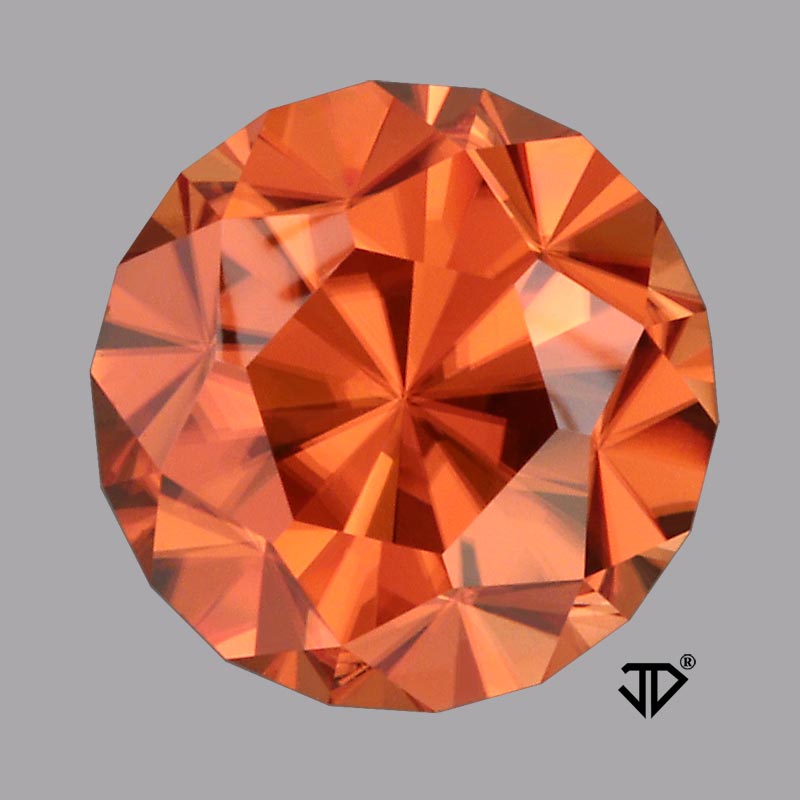 Orange/Brown Zircon view 3