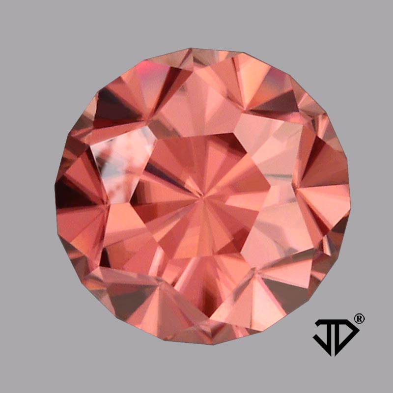 Pink/Brown Zircon gemstone