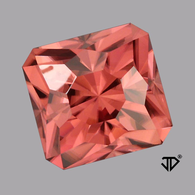 Pink/Brown Zircon gemstone
