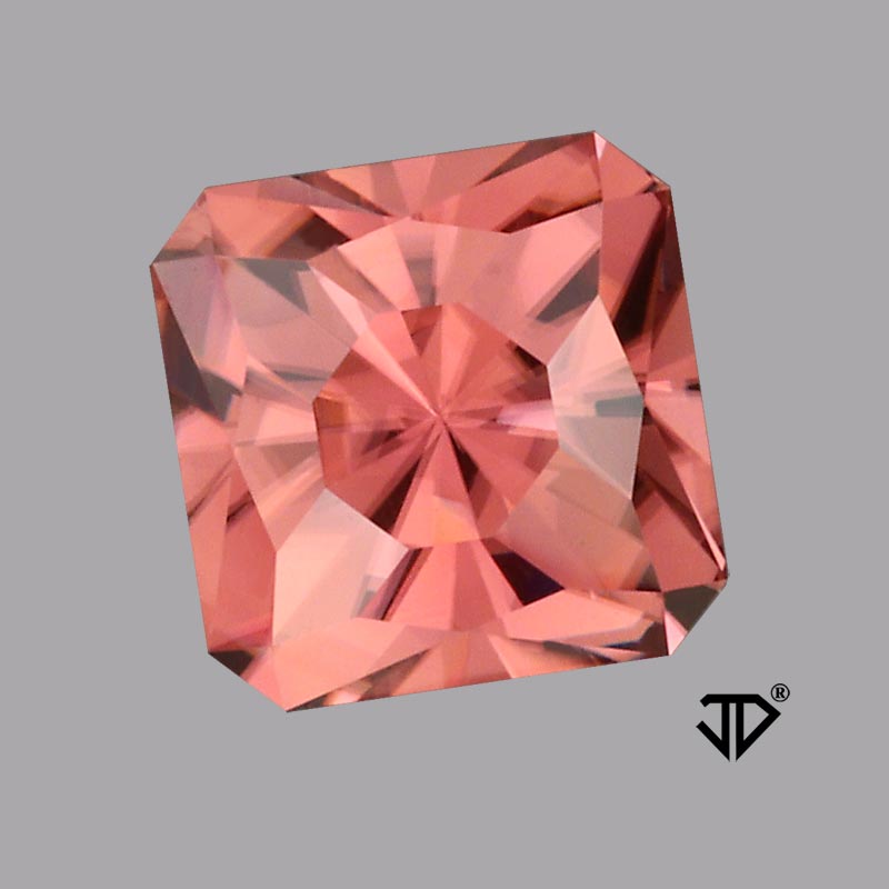 Pink/Brown Zircon gemstone