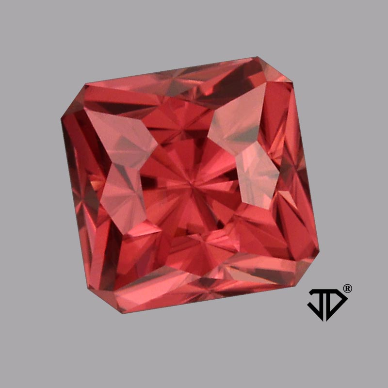 Reddish Zircon gemstone