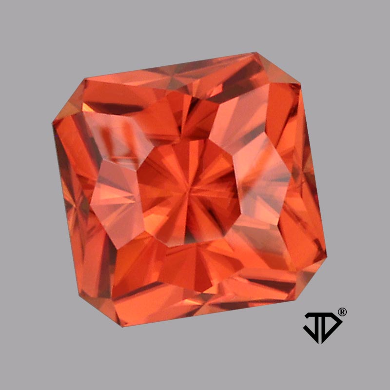 Brown/Orange Zircon gemstone