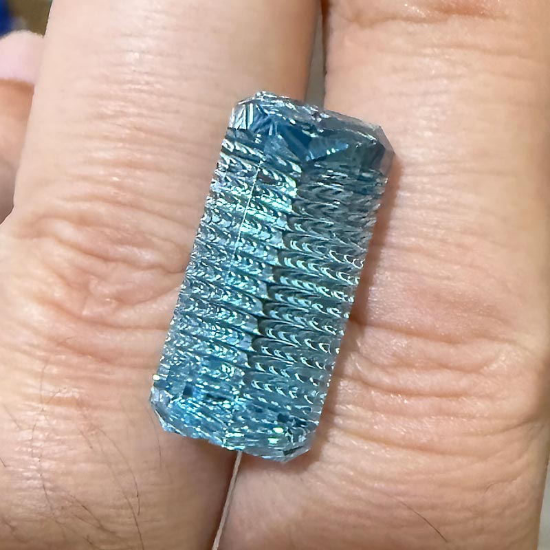 Deep Blue Aquamarine view 2