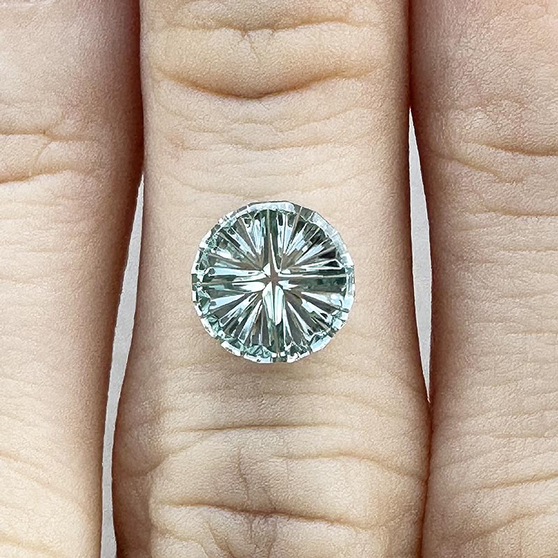 Blue/Green Montana Sapphire view 2