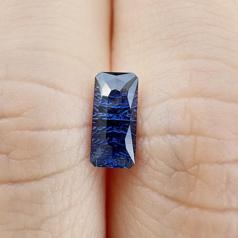 Blue/Purple Sapphire view 2