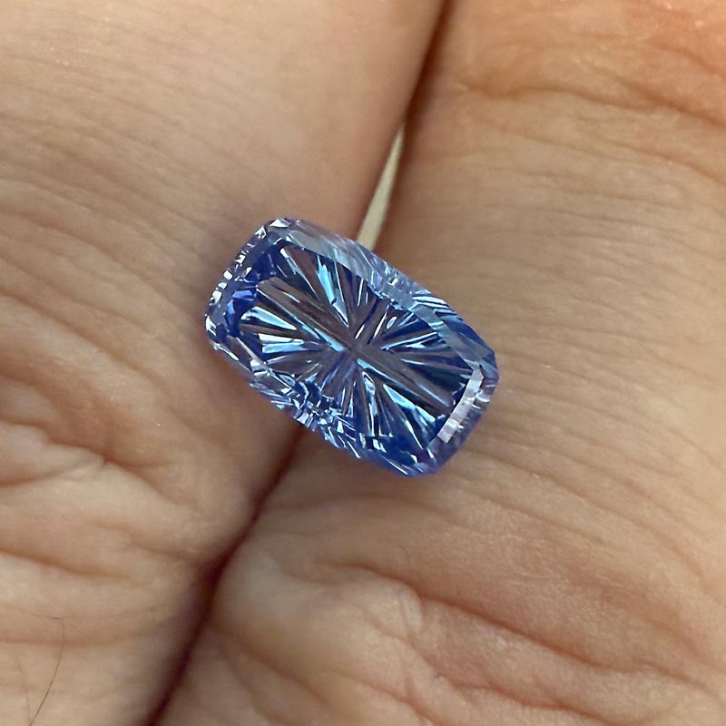 Blue Unheated Sapphire view 2