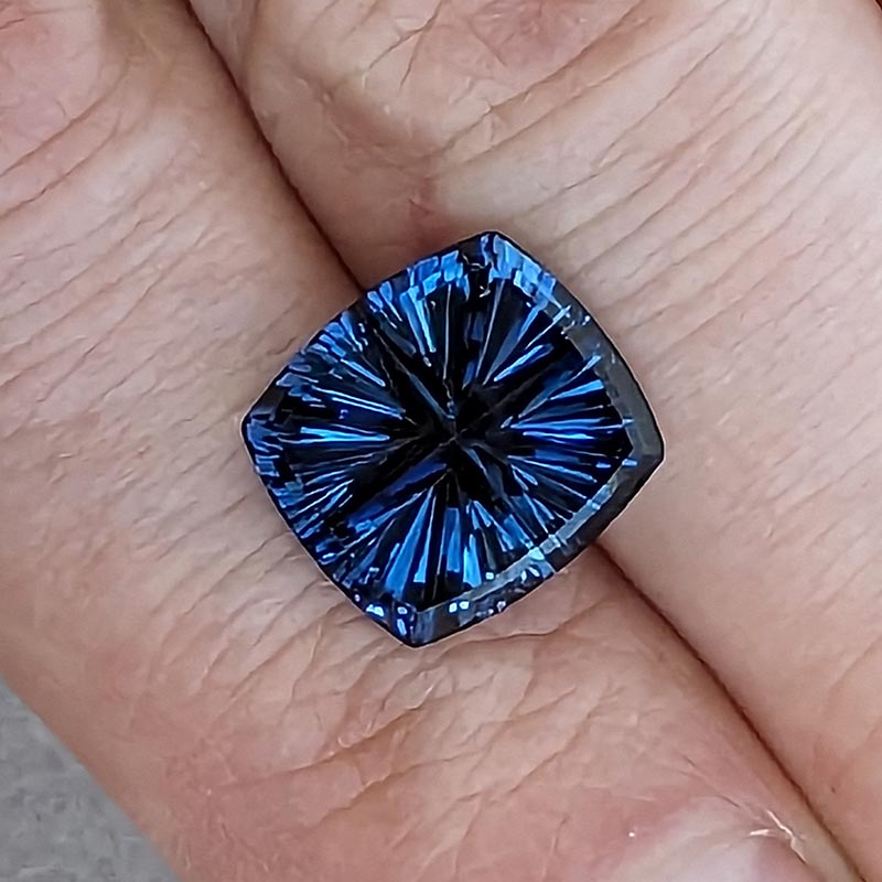 Blue Australian Sapphire view 2